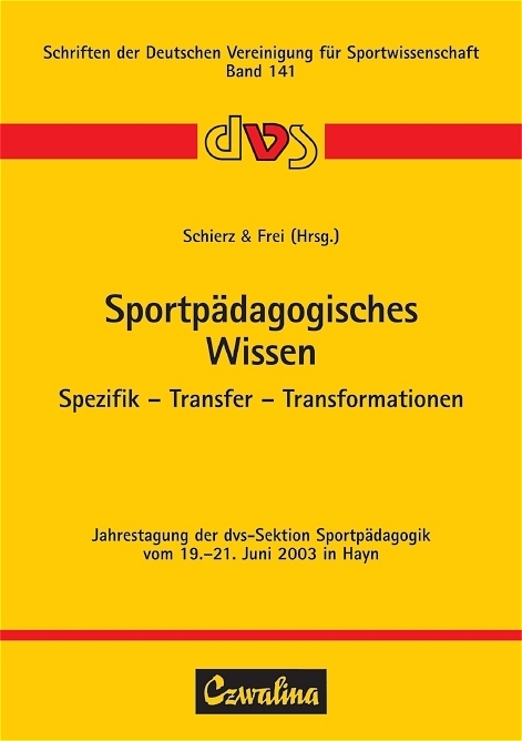 Sportpädagogisches Wissen - 