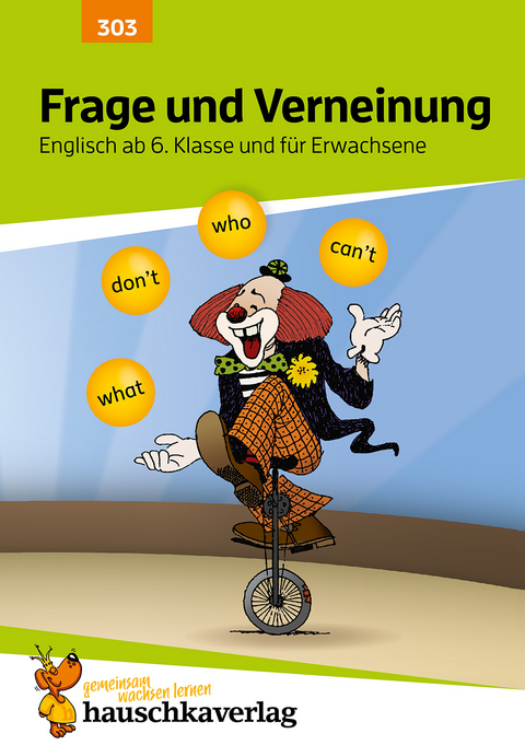 Frage und Verneinung. Englisch ab 6. Klasse und für Erwachsene, A5-Heft - Ludwig Waas