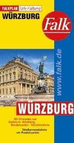 Falk Stadtplan Falkfaltung Würzburg