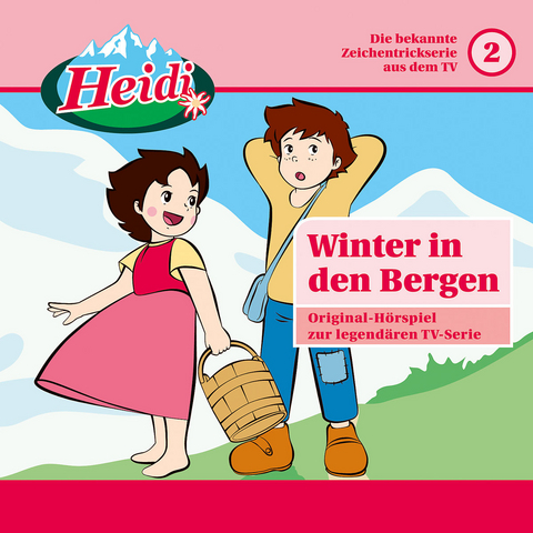 Heidi - Winter in den Bergen, 1 Audio-CD