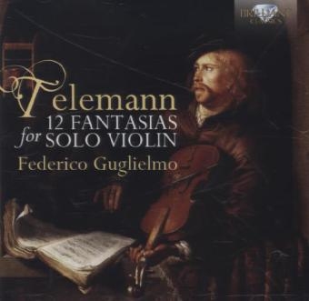 12 Fantasias For Solo Violin, 1 Audio-CD - Georg Philipp Telemann