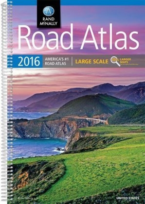 Road Atlas Large Scale -  Rand McNally