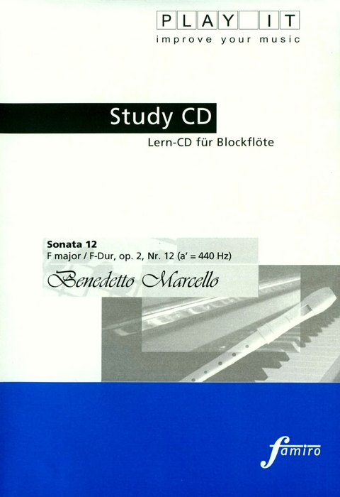 Sonata 12 F major/F-Dur, op. 2, Nr. 12 (a` = 440Hz) - 