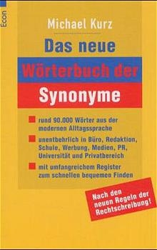 Das neue Wörterbuch der Synonyme - Michael Kurz