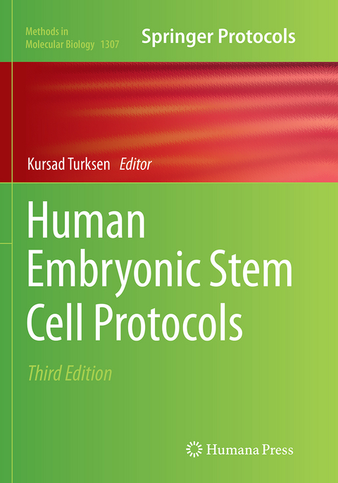 Human Embryonic Stem Cell Protocols - 