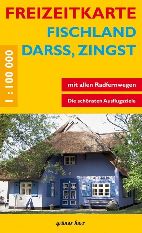 Freizeitkarte Fischland, Darß, Zingst