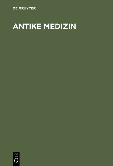 Antike Medizin - Joseph Schumacher