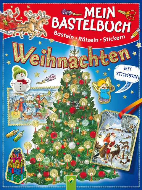 Mein Bastelbuch Weihnachten - Lena Steinfeld