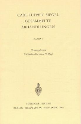 Gesammelte Abhandlungen - Carl L. Siegel