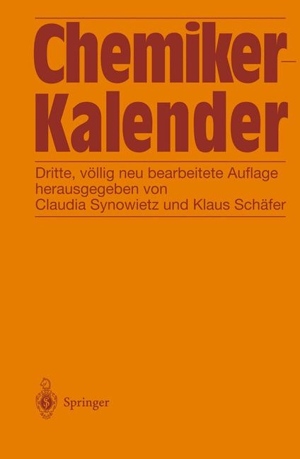 Chemiker-Kalender - 