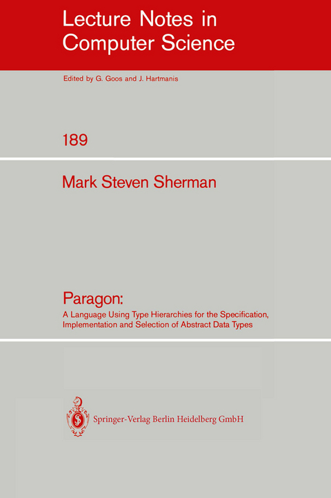 Paragon - Mark S. Sherman