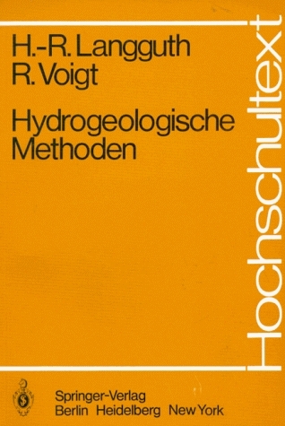 Hydrogeologische Methoden - Horst R. Langguth, Rudolf Voigt