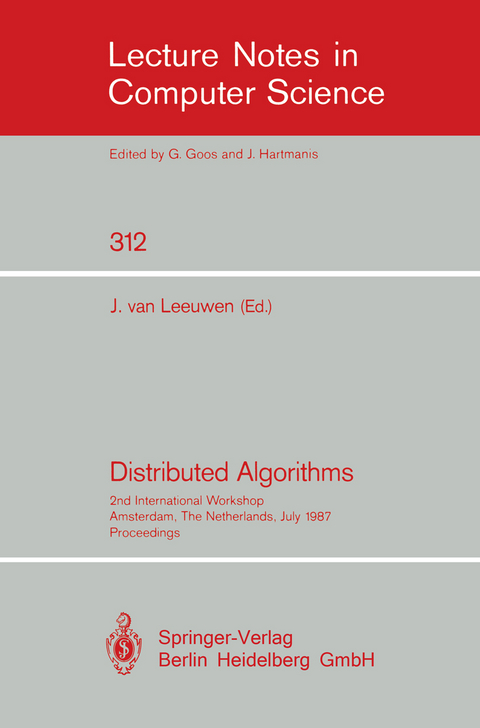 Distributed Algorithms - 