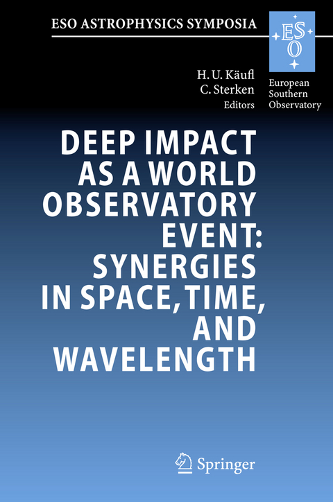 Deep Impact as a World Observatory Event: Synergies in Space, Time, and Wavelength - 