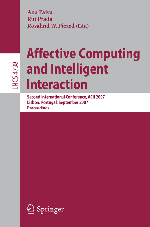 Affective Computing and Intelligent Interaction - 