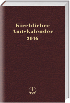 Kirchlicher Amtskalender 2016 – rot - 