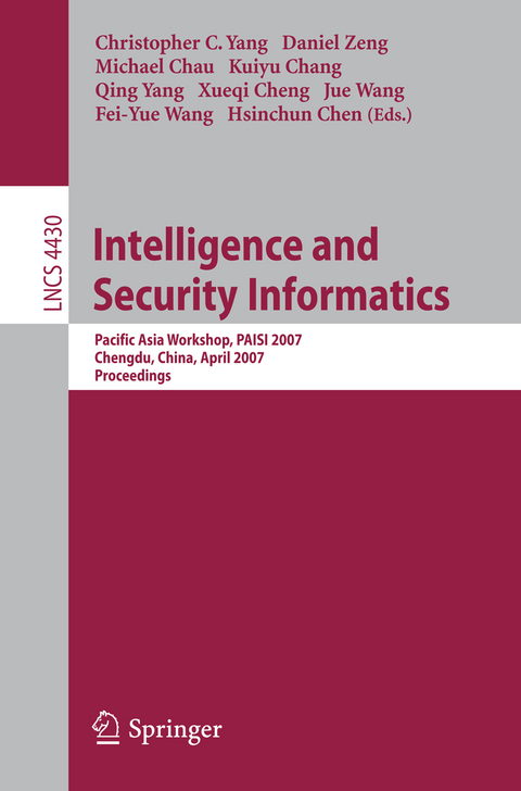 Intelligence and Security Informatics - 