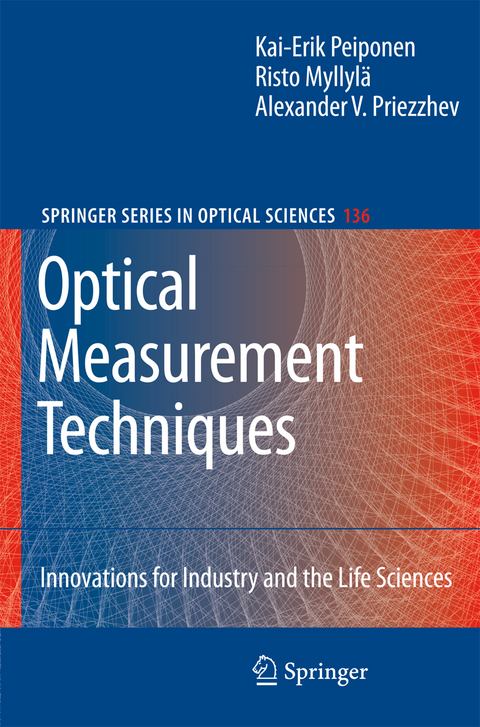 Optical Measurement Techniques - Kai-Erik Peiponen, Risto Myllylä, Alexander V. Priezzhev