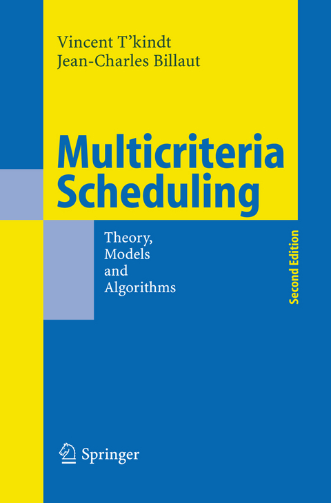 Multicriteria Scheduling - Vincent T'Kindt, Jean-Charles Billaut