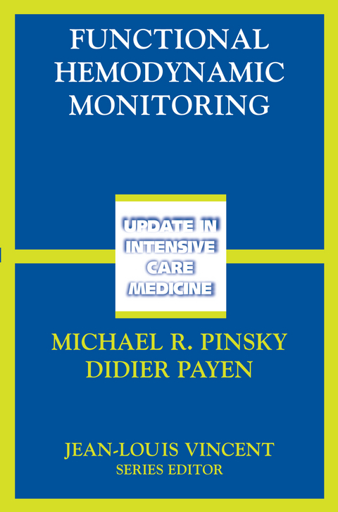 Functional Hemodynamic Monitoring - 