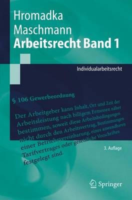 Arbeitsrecht - Wolfgang Hromadka, Frank Maschmann