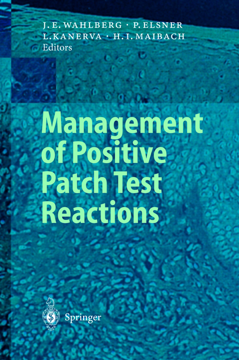 Management of Positive Patch Test Reactions - 