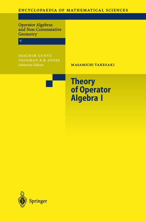 Theory of Operator Algebras I - M. Takesaki