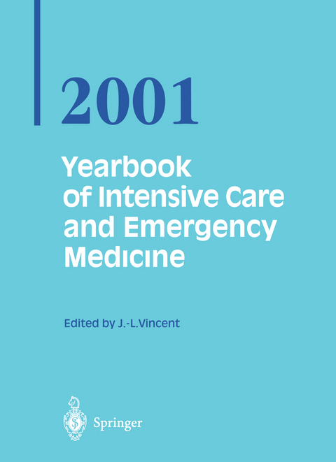 Yearbook of Intensive Care and Emergency Medicine 2001 - Prof. Jean-Louis Vincent