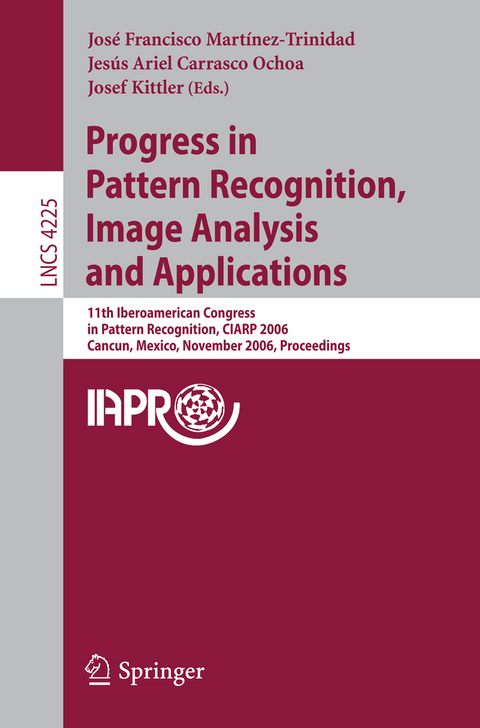 Progress in Pattern Recognition, Image Analysis and Applications - 