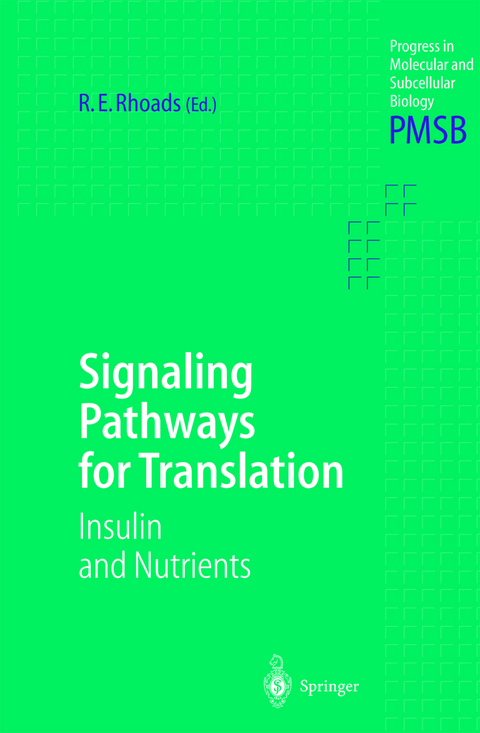 Signaling Pathways for Translation - 