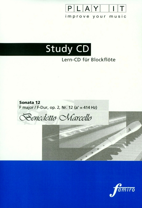 Sonata 12 F major / F-Dur, op.2, Nr. 12 (a` = 414 Hz) - 