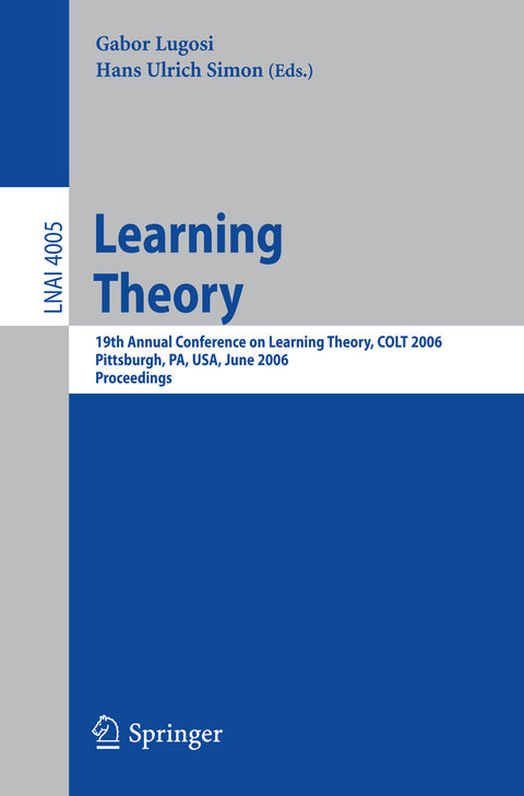 Learning Theory - 