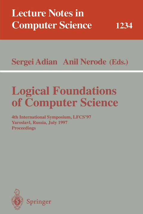 Logical Foundations of Computer Science - 