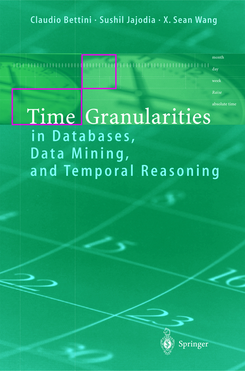 Time Granularities in Databases, Data Mining, and Temporal Reasoning - Claudio Bettini, Sushil Jajodia, Sean Wang