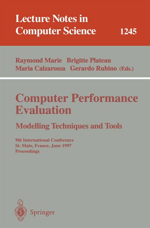 Computer Performance Evaluation Modelling Techniques and Tools - 