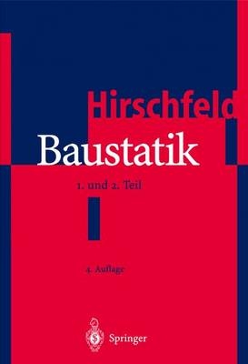 Baustatik - Kurt Hirschfeld