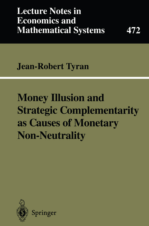 Money Illusion and Strategic Complementarity as Causes of Monetary Non-Neutrality - Jean-Robert Tyran