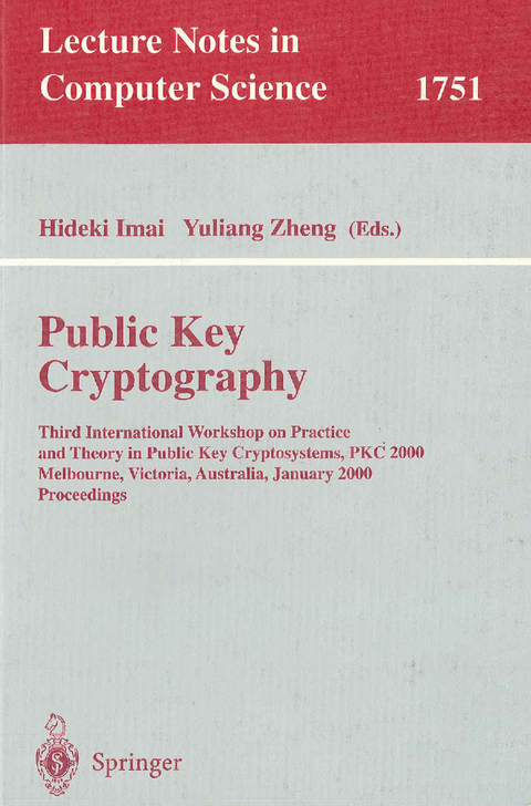 Public Key Cryptography - 