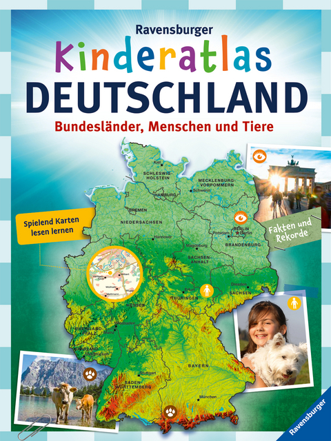 Ravensburger Kinderatlas Deutschland - Andrea Schwendemann