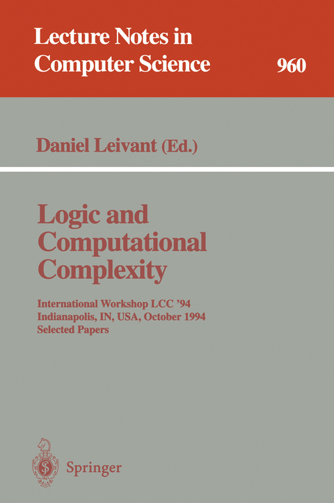 Logic and Computational Complexity - 