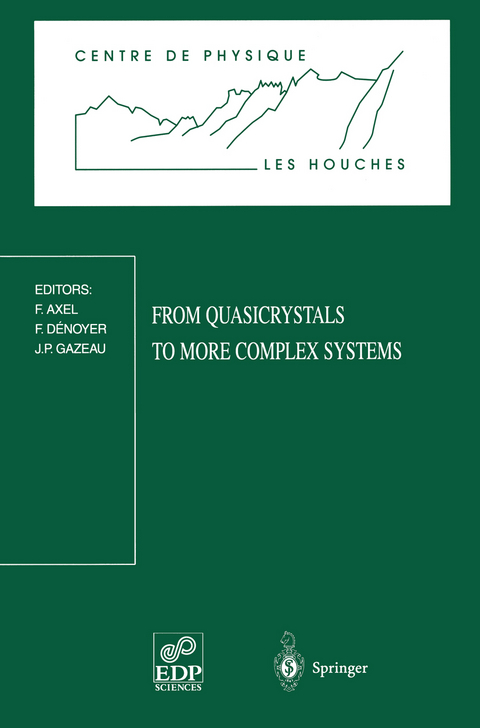 From Quasicrystals to More Complex Systems - 