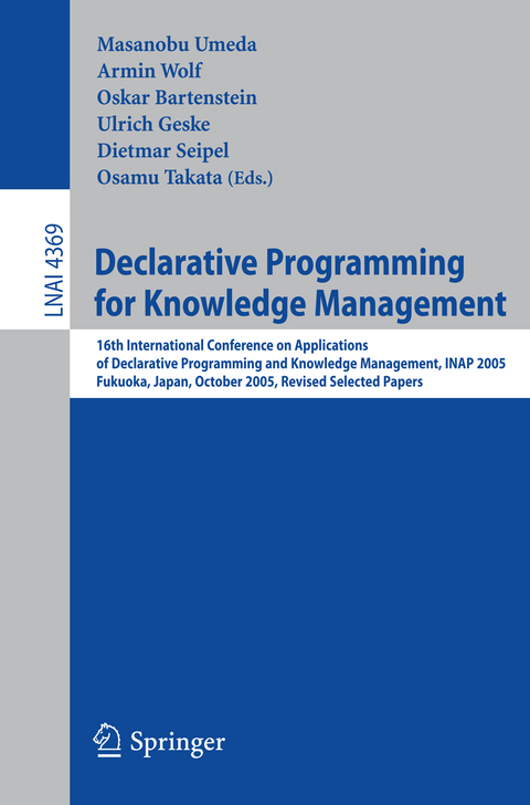 Declarative Programming for Knowledge Management - 