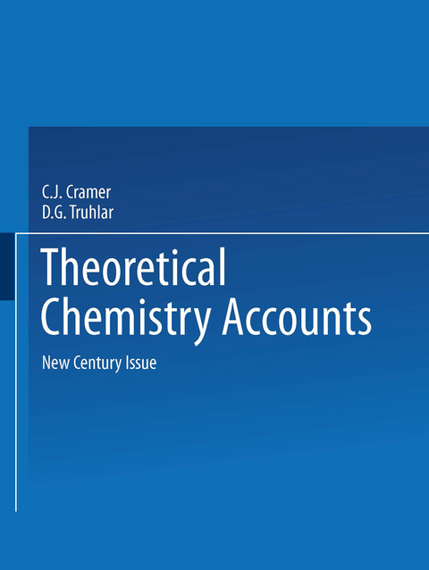 Theoretical Chemistry Accounts - 