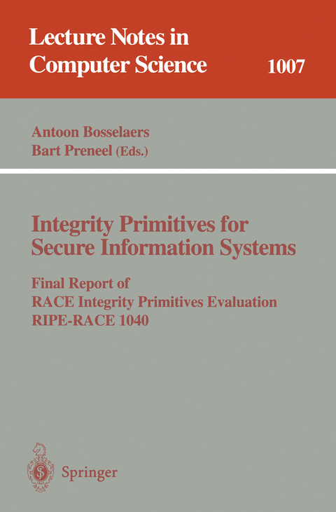 Integrity Primitives for Secure Information Systems - 