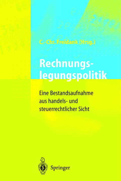 Rechnungslegungspolitik - 