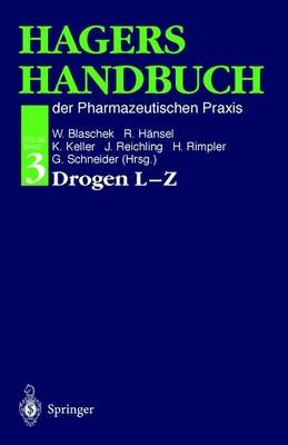 Handbuch der Pharmazeutischen Praxis -  Hager