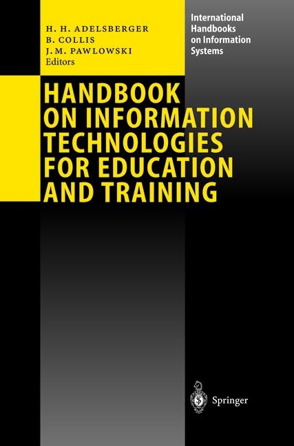 Handbook on Information Technologies for Education and Training - 