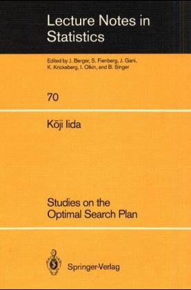 Studies on the Optimal Search Plan - Koji Iida