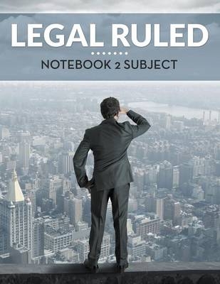 Legal Ruled Notebook 2 Subject -  Speedy Publishing LLC