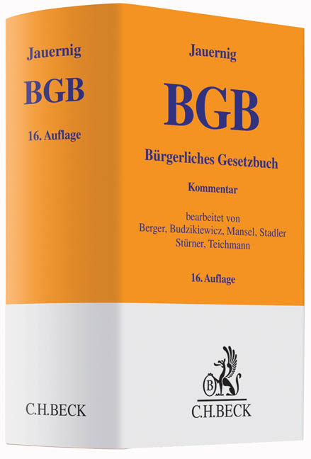 Bürgerliches Gesetzbuch - 